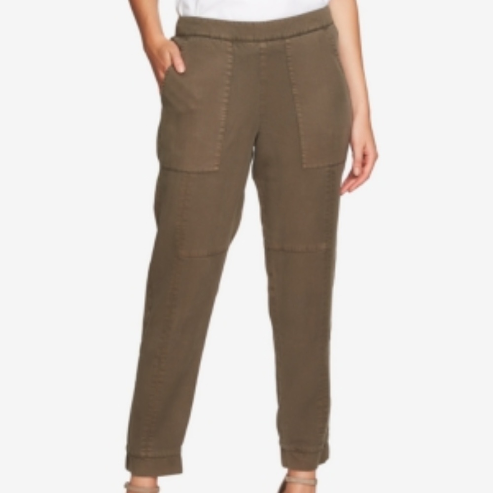1.state Cropped Twill Jogger Pants